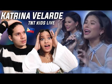 The Filipino Music Industry is not lacking talent |Latinos react to Katrina Velarde NO MIC CHALLENGE