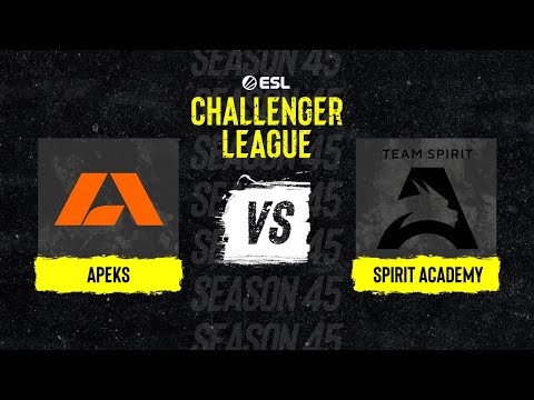 Apeks vs. Spirit Academy - Map 3 [Overpass] - ESL Challenger League Season 45 Europe - Upper bracket
