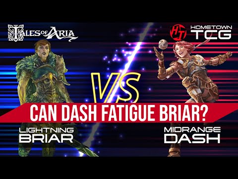 Top 8 Decks - Lightning Briar vs Dash - FAB Classic Constructed Gameplay