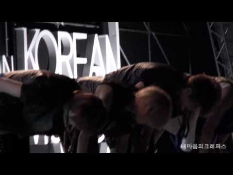 [fancam] 110813 SHINee Taemin@Incheon Corea Music Wave Ending cut