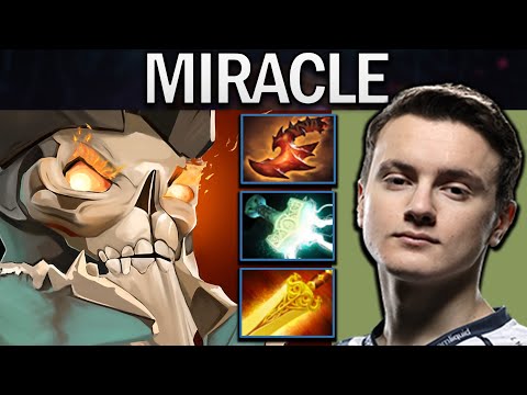 Wraith King Dota 2 Gameplay Miracle with Mjolnir - 1000 GPM