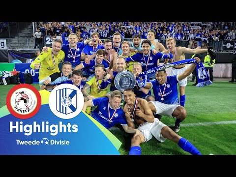 💙🤍 QUICK BOYS GRIJPT KAMPIOENSCHAP! | Highlights Jong Sparta Rotterdam - Quick Boys