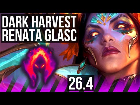 RENATA GLASC & Lucian vs LEONA & Kog'Maw (SUP) | Dark Harvest, 19K damage | EUW Master | 26.4