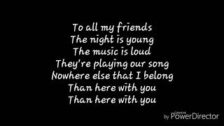 Here With You -Asher Monroe lyrics