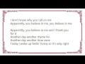 J Cole Apparently Lyrics