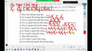 Ôn thi Xác suất - thống kê, chương 1,  hk1-25-26