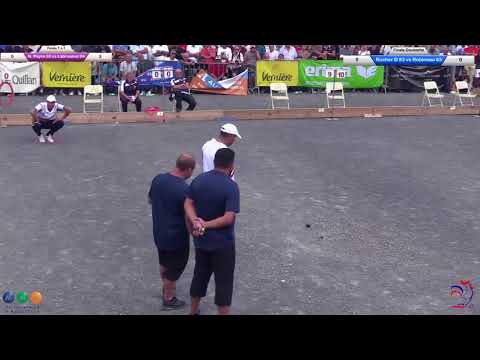 Finale 2018 Championnats de France Doublette Masculin & T à T Féminin à Quilla