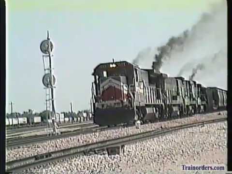Classic Railroad Series 100 - BN in Lincoln, NE August 17, 1991
