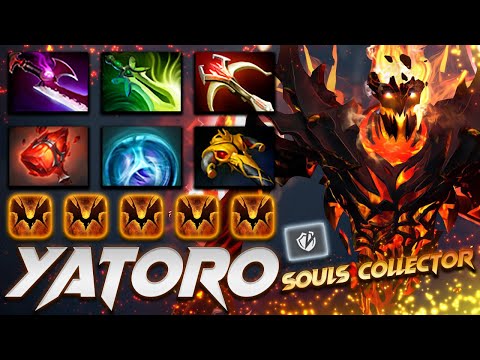 Yatoro Shadow Fiend Souls Collector - Dota 2 Pro Gameplay [Watch & Learn]