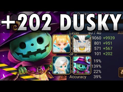 DID YOU FEED DUSKY? 300 SPEED DUSKY TEAM CLEAVE! (Summoners War)