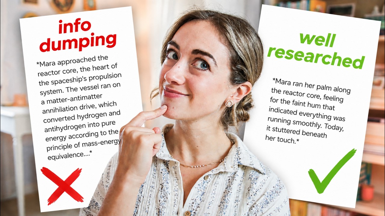 How to Research Your Story Without Info-Dumping