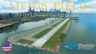 Merril C. Meigs Field (KCGX) video