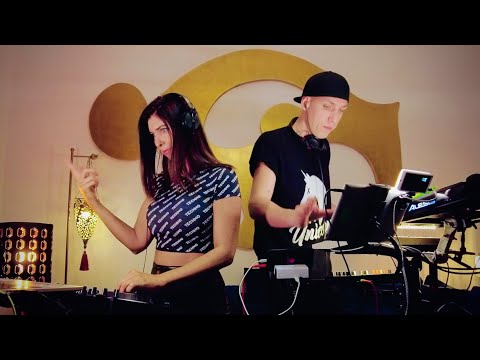 1h Techno Mix - 11 Unicorns DJ SET, LIVE Instruments and Performance, HQ Sound, Multicam
