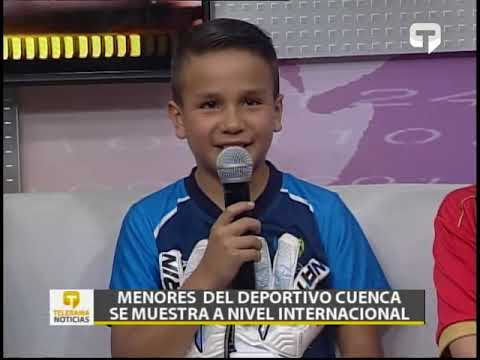 Menores del Deportivo Cuenca se muestran a nivel internacional