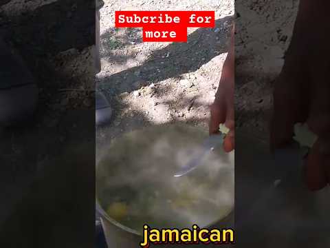 jamaican at dem best tv cooking for subcribers in jamaica #cooking #food #travel