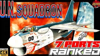 Which Version of U.N. Squadron Did I Rank No.1? (4K/60FPS) #unsquadron #capcom #arcadegames