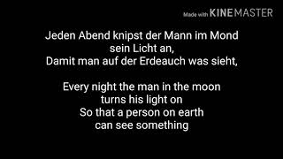 Mann im Mond Die Prinzen English translation
