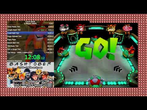 NEW PB Crash Bash 200% in 6:40:21 | Bashtober Day #23