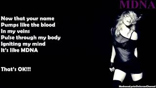 Madonna - I&#39;m Addicted (Lyrics on Screen)