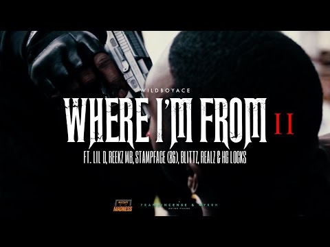 WildBoyAce [Ft. Lil D, HG Locks, Realz, Blittz, Stampface (86) & Reekz MB] - Where I'm From PT.2
