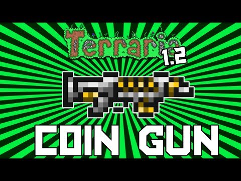 Terraria 1.2: Coin Gun (HIGHEST DAMAGE WEAPON) @demizegg