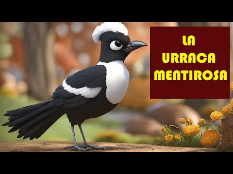 LA URRACA MENTIROSA | Cuentos infantiles cortos