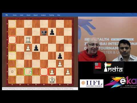 Suat Atalik - Arjun Tiwari from Round 4 of Mumbai International 2017-18
