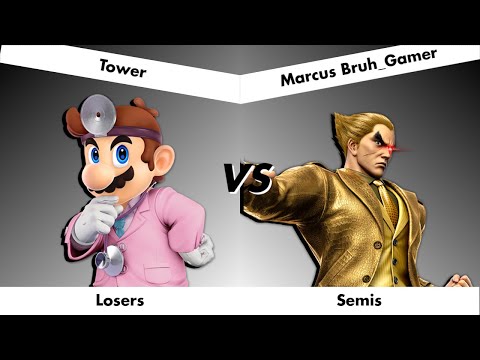 Wavebounce 55 Losers Semis Bruh_Gamer (Kazuya) vs Tower (Doctor Mario,Kirby)