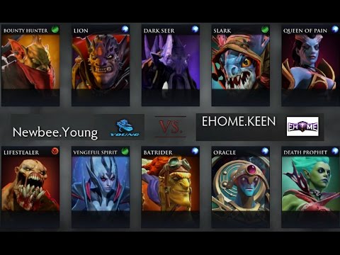 Dota 2 Newbee.Y Vs Ehome.K Game 2 | SL i-League StarSeries S2 Newbee vs Ehome Game 2