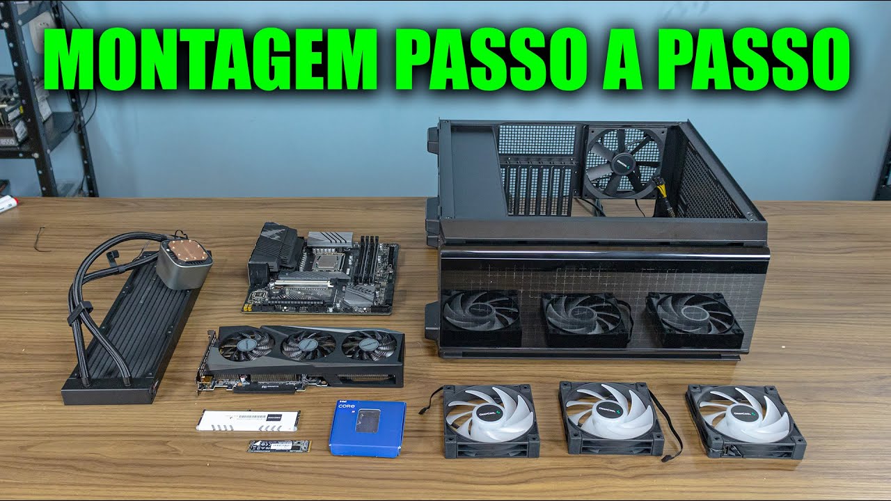 COMO MONTAR UM PC GAMER COMPLETO PASSO A PASSO 2023