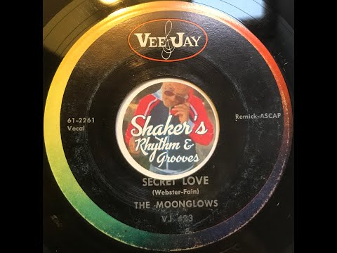 The Moonglows • Secret Love • from 1954 on Vee Jay #VJ 423