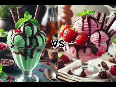 Lisa or Lena. Ice-cream. Choose your favourite