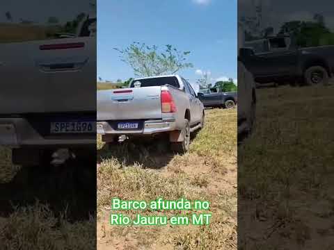 04 vítimas fatais do naufrágio no Rio Jauru em  #Jauru MT