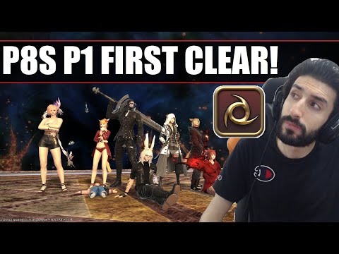 FFXIV - P8S Phase 1 CLEAR! [NIN POV] Abyssos Raids "Rat Den" - Alninio's First CLEAR!