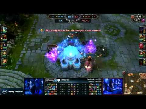 xPeke destroying the nexus - IEM Katowice SK vs Fnatic