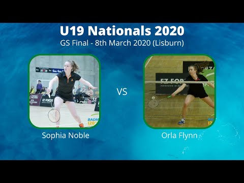 U19 Nationals Girls Singles Final 2020