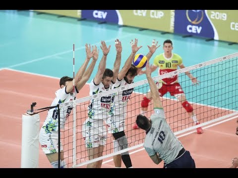 Highlights di Trentino Itas-Hypo Tirol Haching 3-0 (andata degli ottavi di 2019 CEV Cup)