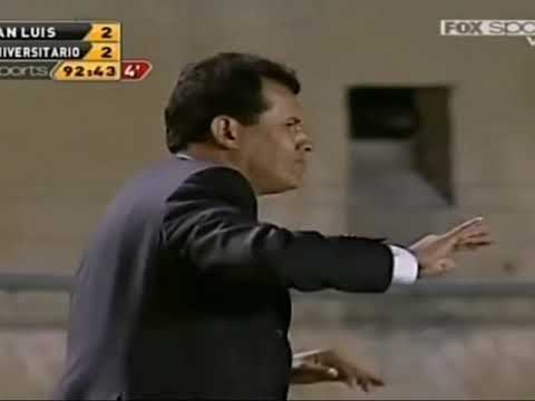 UNIVERSITARIO DE DEPORTES VS SAN LUIS COPA LIBERTADORES 2009 / GRUPO 8 - FECHA 4 