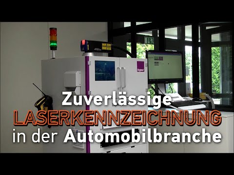 Zuverlässige Laserkennzeichnung in der Automobilmobilbranche (DEU)