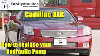 Cadillac XLR Convertible Top Pump Removal and Replacement