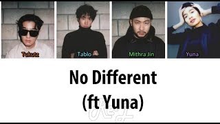 Epik High 에픽하이 - &#39;No Different (ft Yuna)&#39; LYRICS (Color Coded ENGLISH)
