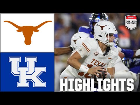 Texas Longhorns vs. Kentucky Wildcats | Full Game Highlights | ESPN College Football