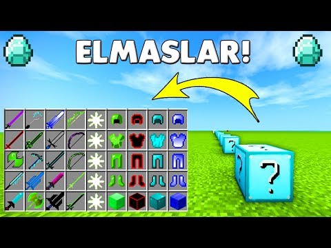 DİAMOND ŞANS BLOKLARI - Minecraft
