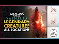 Assassin's Creed Valhalla | All Legendary Creatures Location Guide - Master Hunter