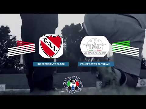 LEGACALCIO8 STAGIONE 21/22 SERIE A2: INDEPENDIENTE BLACK - POLISPORTIVA ALITALIA CLUB