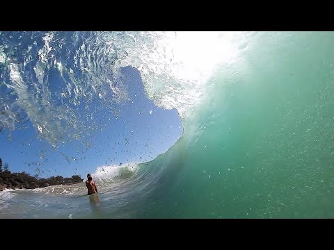 RAW POV bodyboard at *fun* Duranbah & Froggies Beach in May