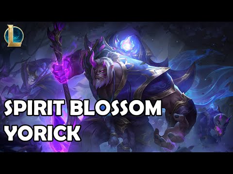 Spirit Blossom Yorick Skin Spotlight from League of Legends
