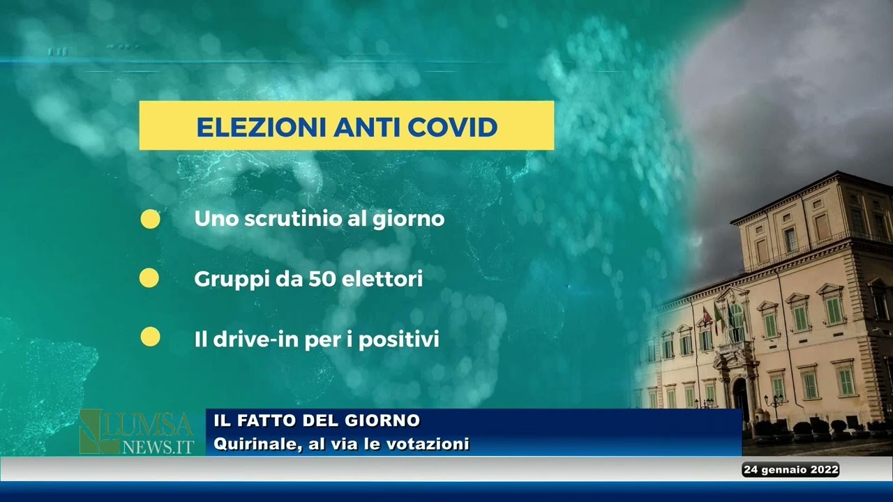 Quirinale, al via le votazioni (Il Fatto del giorno) Quirinale, al via le votazioni (Il Fatto del giorno)