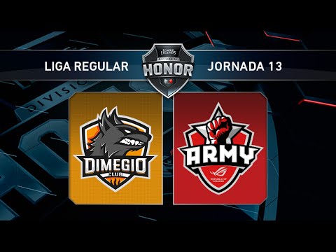 DIMEGIO VS ASUS ROG ARMY - #LoLHonor13 - Mapa 1 - Jornada 13 - T10