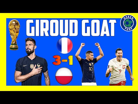 Giroud & Mbappe Masterclass | Lewandowski's Poland OUT | France 3-1 Poland Review Highlights
